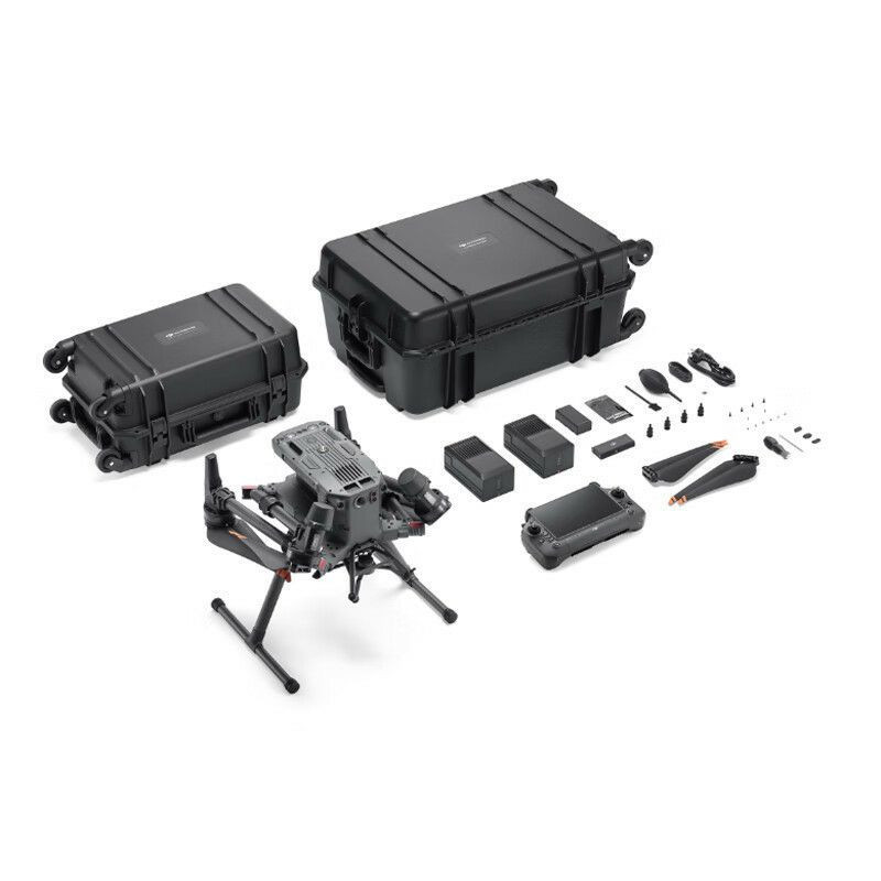 Drone DJI Matrice 350 RTK. Ce drone professionnel est une plateforme aérienne améliorée de DJI Enterprise, conçue pour diverses applications industrielles.
