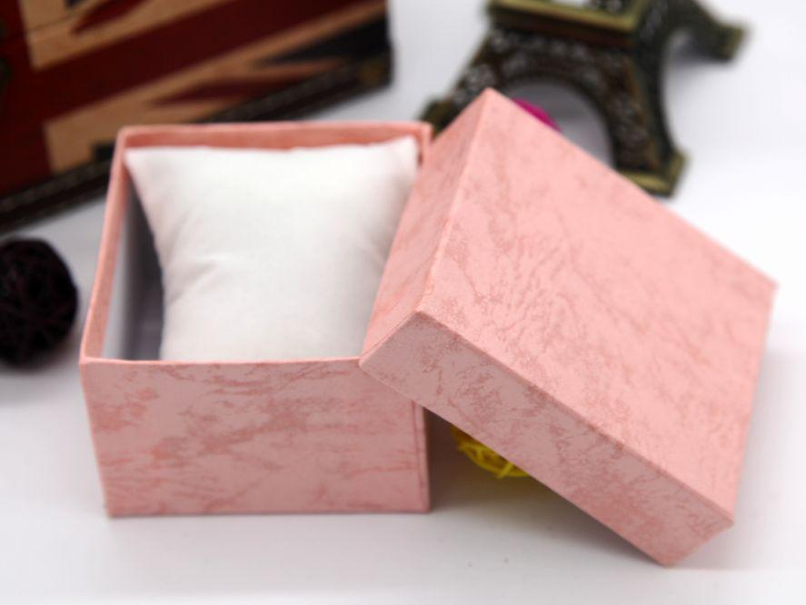Anshop: Boîte de montre pour hommes et femmes en papier carton carré de luxe - Boîte d'emballage de montre pour cadeau