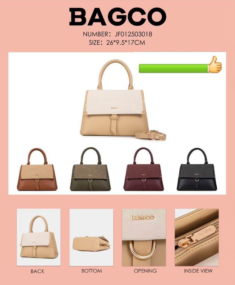 Sac à main mode femme Chrisbella Bagco CB09