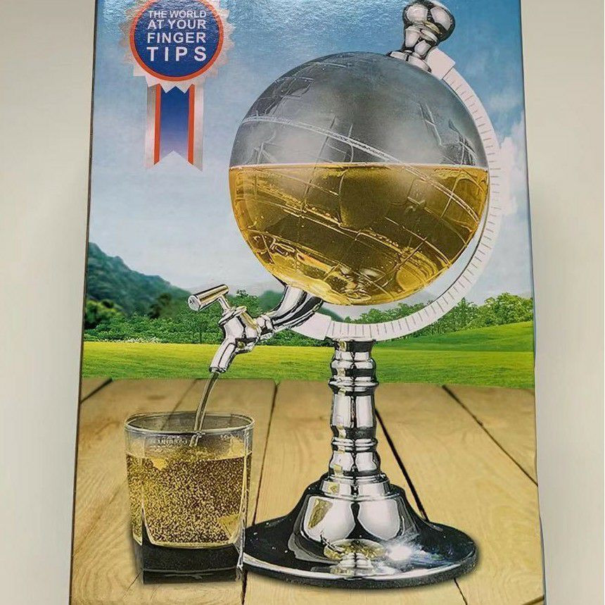 Distributeur carafe de boissons globe.